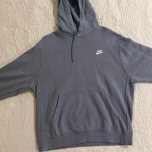 Light Blue and Grey Nike Hoodie. Men’s size Large.